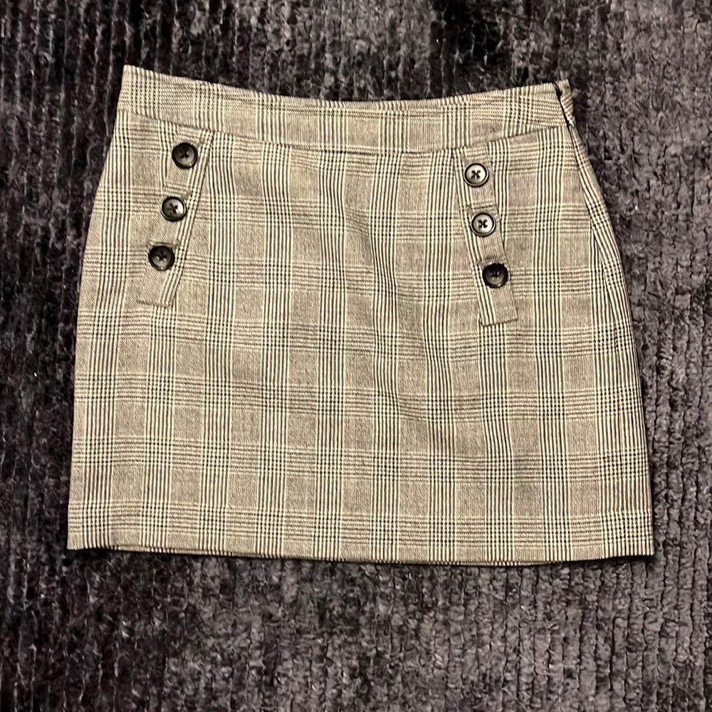 Banana Republic tweed mini skirt